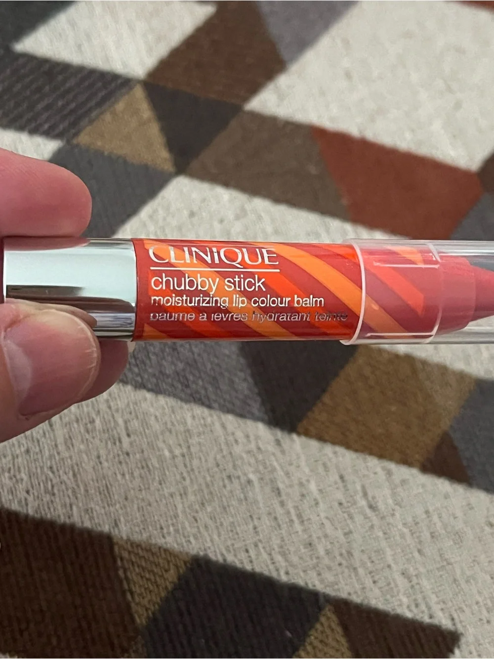 New Clinique Chubby Stick in Oversized Orange